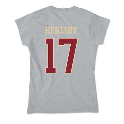Boston College - NCAA Women's Lacrosse : Lauren Herlihy - Soft Style Women’s T-Shirt-1