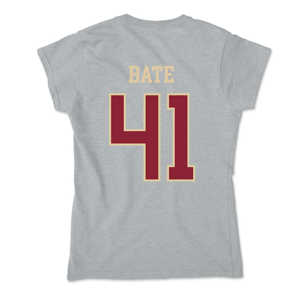 Boston College - NCAA Football : Favor Bate - Soft Style Women’s T-Shirt-1