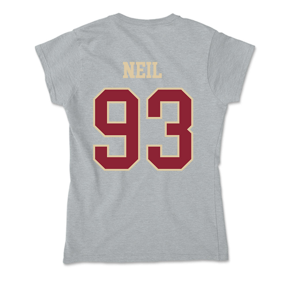 Boston College - NCAA Football : Gavin Neil - Soft Style Women’s T-Shirt-1