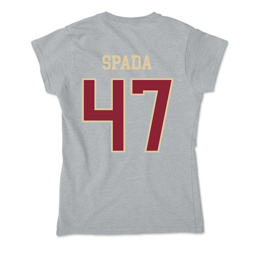Boston College - NCAA Baseball : Matthew Spada - Soft Style Women’s T-Shirt-1
