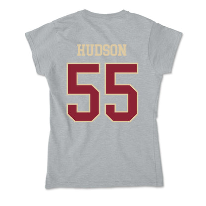 Boston College - NCAA Football : Christian Hudson - Soft Style Women’s T-Shirt-1
