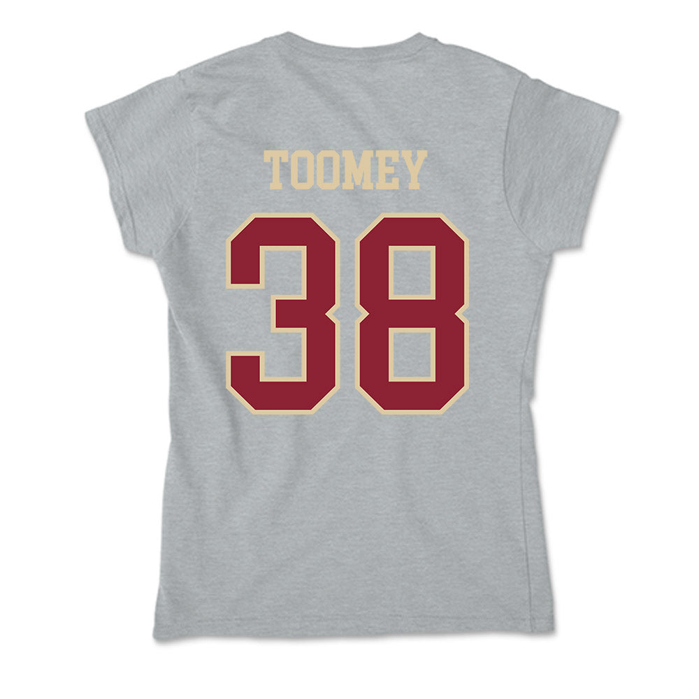 Boston College - NCAA Baseball : Jack Toomey - Soft Style Women’s T-Shirt-1