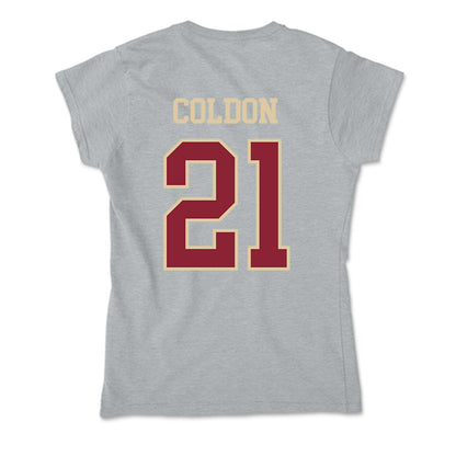 Boston College - NCAA Football : Charleston Coldon - Soft Style Women’s T-Shirt-1