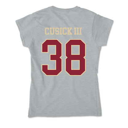 Boston College - NCAA Football : Tommy Cusick III - Soft Style Women’s T-Shirt-1