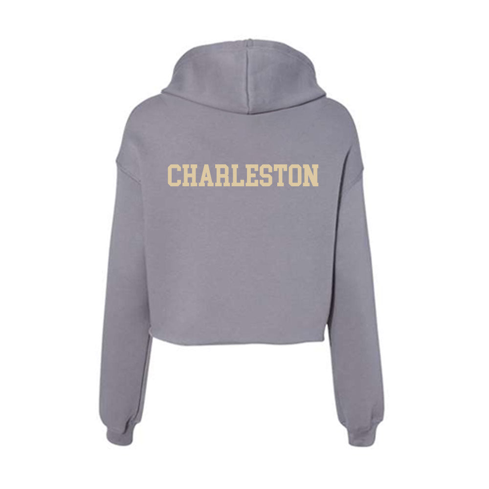 Boston College - NCAA Skiing : Emily Charleston - Women's Crop Fleece Hoodie-1