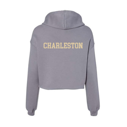 Boston College - NCAA Skiing : Emily Charleston - Women's Crop Fleece Hoodie-1