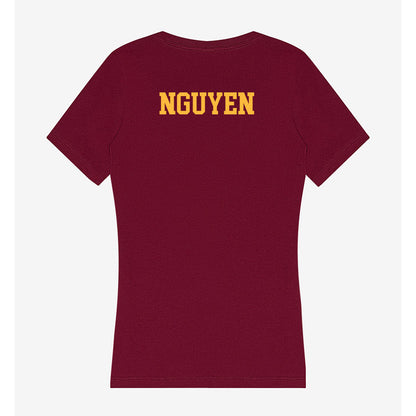 Minnesota - NCAA Women's Gymnastics : Isabella Nguyen - Women's V-Neck T-Shirt-1