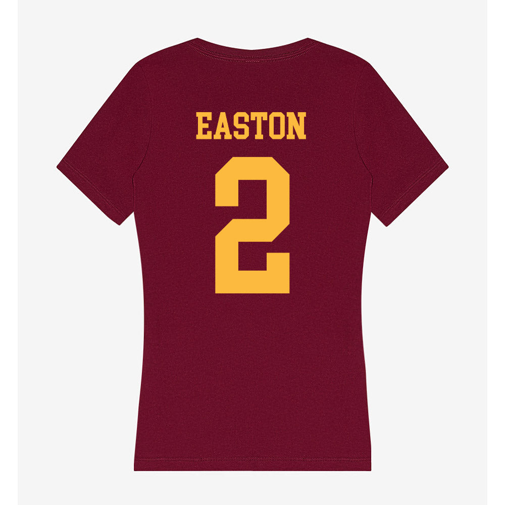 Minnesota - NCAA Softball : Tinley Easton - Women's V-Neck T-Shirt-1