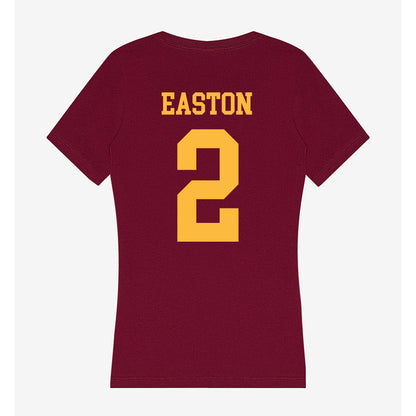 Minnesota - NCAA Softball : Tinley Easton - Women's V-Neck T-Shirt-1