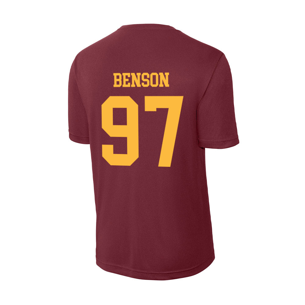 Minnesota - NCAA Football : Jeremiah Benson - Activewear T-Shirt-1