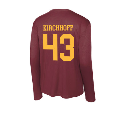 Minnesota - NCAA Baseball : Josh Kirchhoff - Activewear Long Sleeve T-Shirt-1