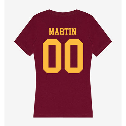 Minnesota - NCAA Women's Soccer : Sarah Martin - Women's V-Neck T-Shirt-1