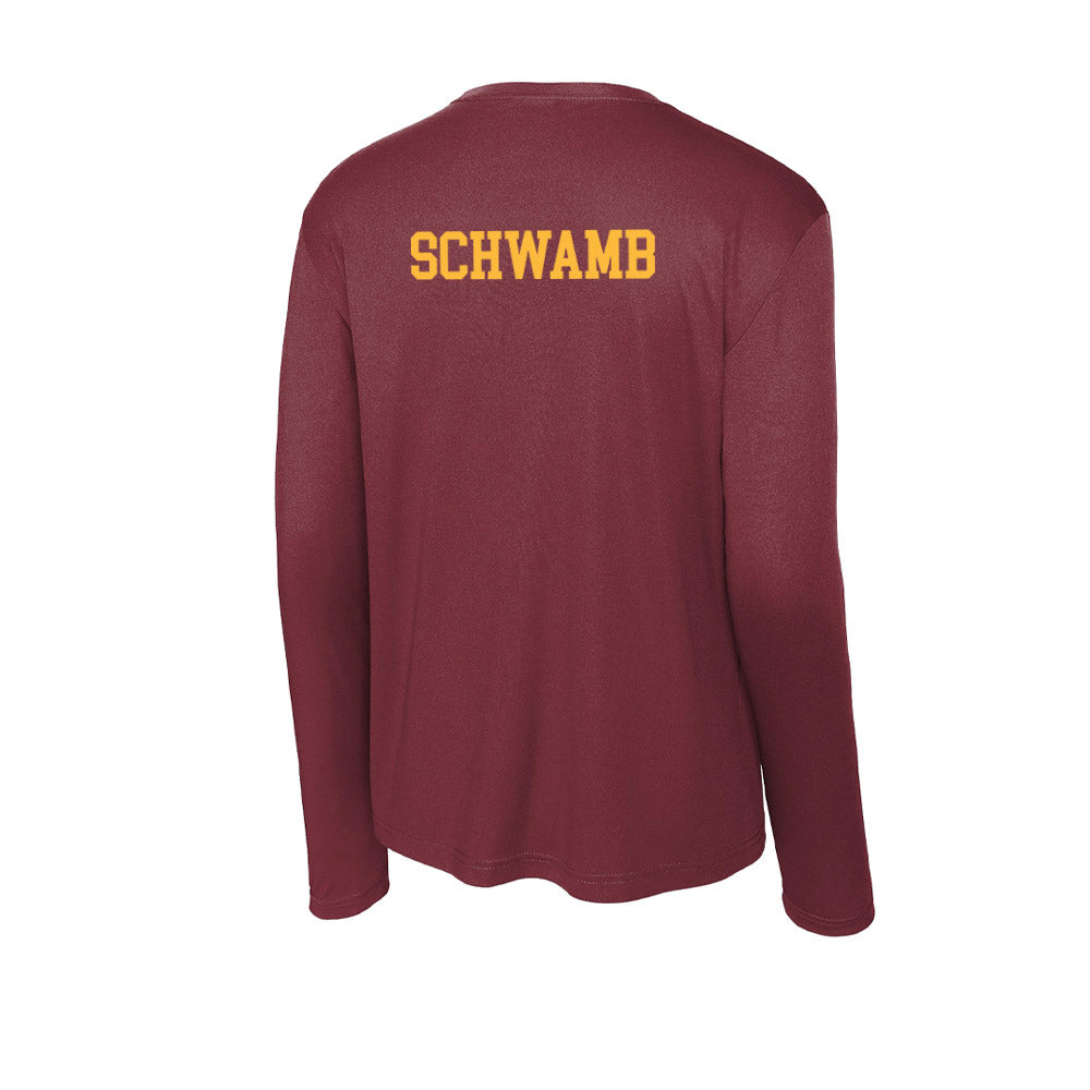 Minnesota - NCAA Men's Golf : Kyler Schwamb - Activewear Long Sleeve T-Shirt-1