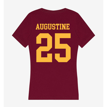 Minnesota - NCAA Men's Track & Field : Devin Augustine - Women's V-Neck T-Shirt-1