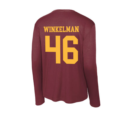 Minnesota - NCAA Baseball : Logan Winkelman - Activewear Long Sleeve T-Shirt-1