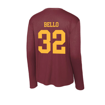 Minnesota - NCAA Baseball : Jack Bello - Activewear Long Sleeve T-Shirt-1