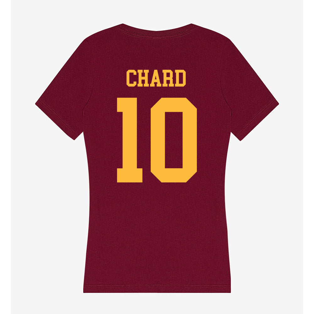 Minnesota - NCAA Softball : Cameron Chard - Women's V-Neck T-Shirt-1