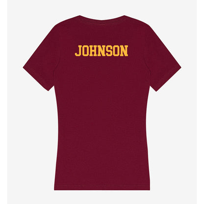 Minnesota - NCAA Wrestling : Dawson Johnson - Women's V-Neck T-Shirt-1