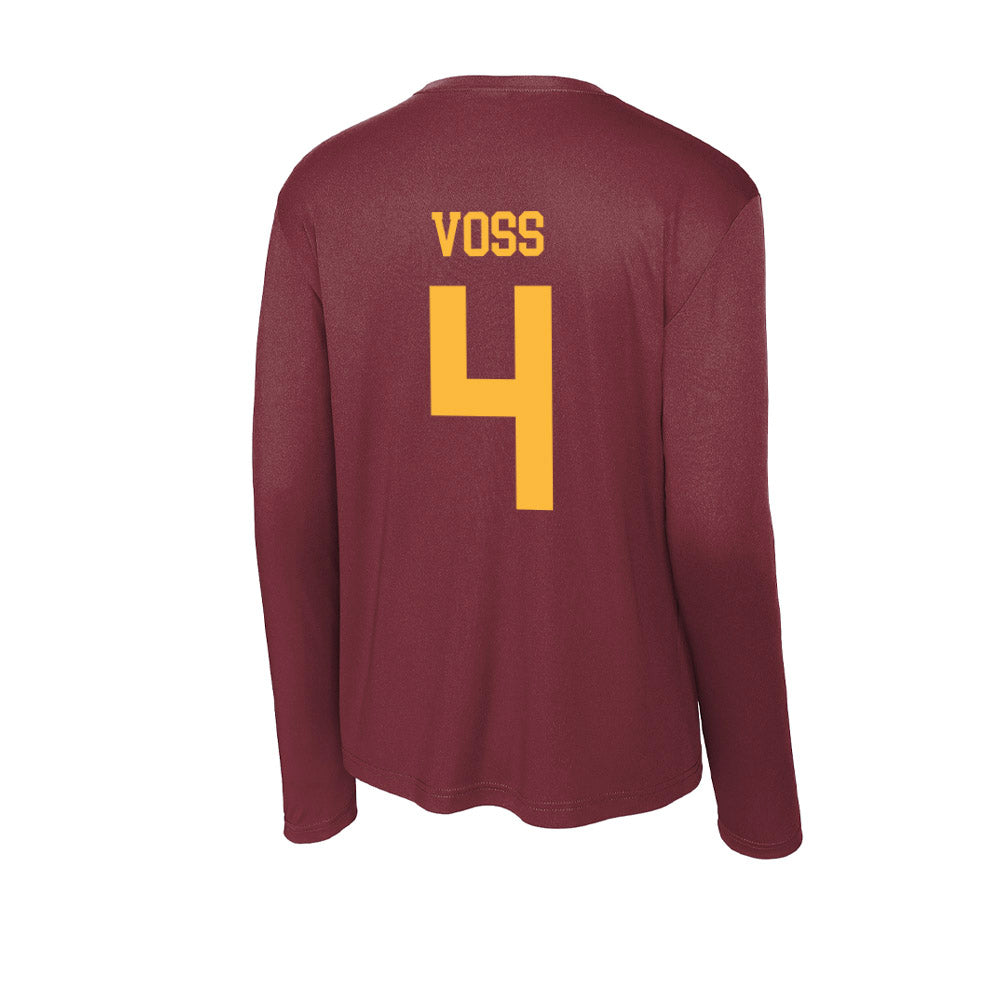 Minnesota - NCAA Football : Roman Voss - Activewear Long Sleeve T-Shirt-1
