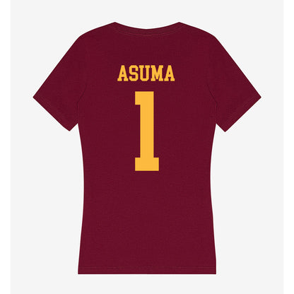Minnesota - NCAA Men's Basketball : Isaac Asuma - Women's V-Neck T-Shirt-1