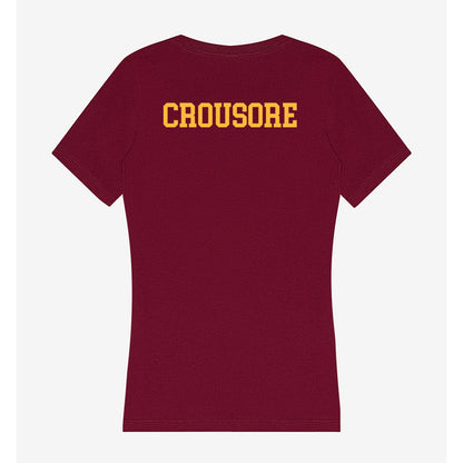 Minnesota - NCAA Men's Golf : Jack Crousore - Women's V-Neck T-Shirt-1