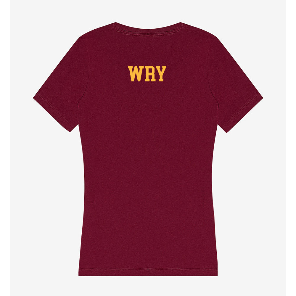 Minnesota - NCAA Women's Rowing : Peyton Wry - Women's V-Neck T-Shirt-1