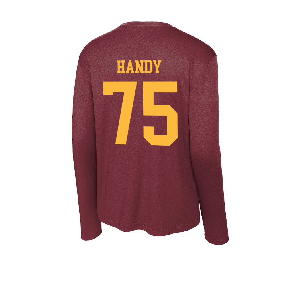 Minnesota - NCAA Football : Mark Handy - Activewear Long Sleeve T-Shirt-1
