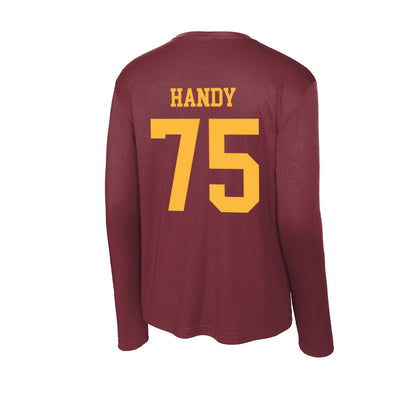 Minnesota - NCAA Football : Mark Handy - Activewear Long Sleeve T-Shirt-1