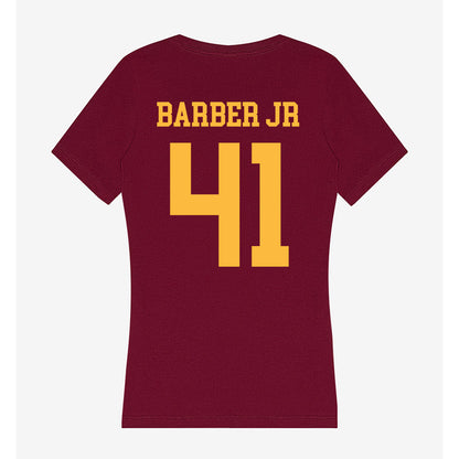 Minnesota - NCAA Football : Marion Barber Jr - Classic Shersey Women's V-Neck T-Shirt-1