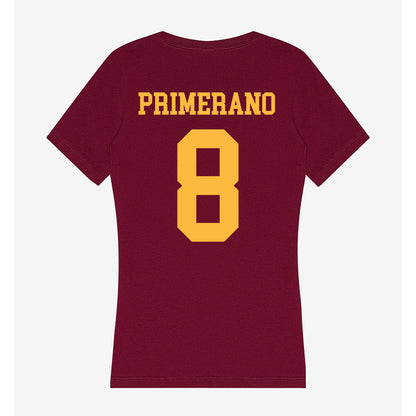 Minnesota - NCAA Women's Ice Hockey : Chloe Primerano - Women's V-Neck T-Shirt-1