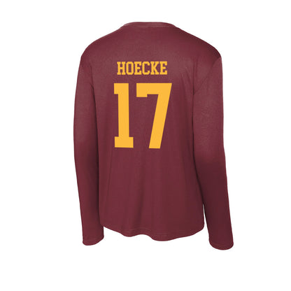 Minnesota - NCAA Women's Volleyball : Elena Hoecke - Activewear Long Sleeve T-Shirt-1