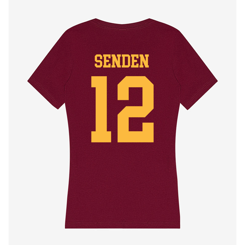 Minnesota - NCAA Women's Soccer : Tenley Senden - Women's V-Neck T-Shirt-1