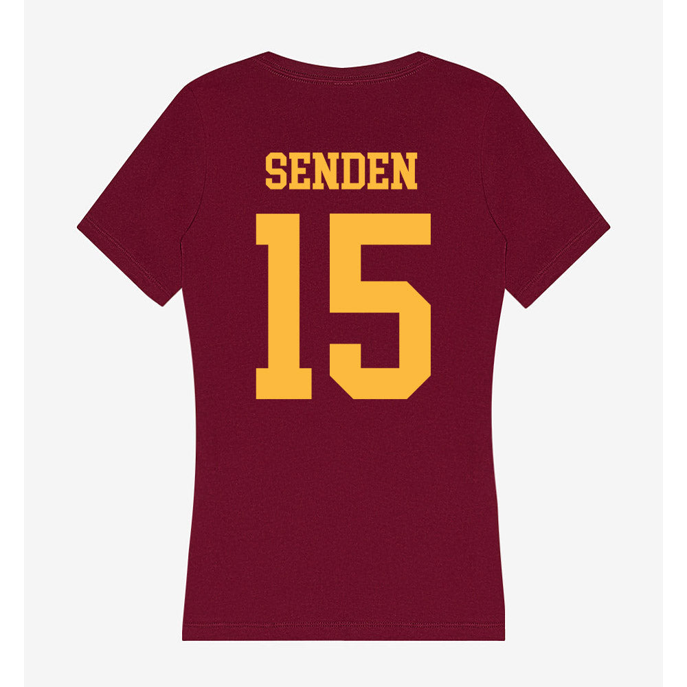 Minnesota - NCAA Women's Basketball : Brynn Senden - Women's V-Neck T-Shirt-1