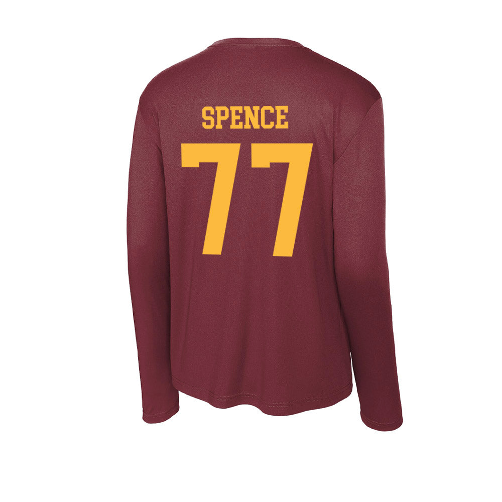 Minnesota - NCAA Football : Nick Spence - Activewear Long Sleeve T-Shirt-1