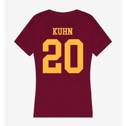 Minnesota - NCAA Softball : Scarlett Kuhn - Women's V-Neck T-Shirt-1