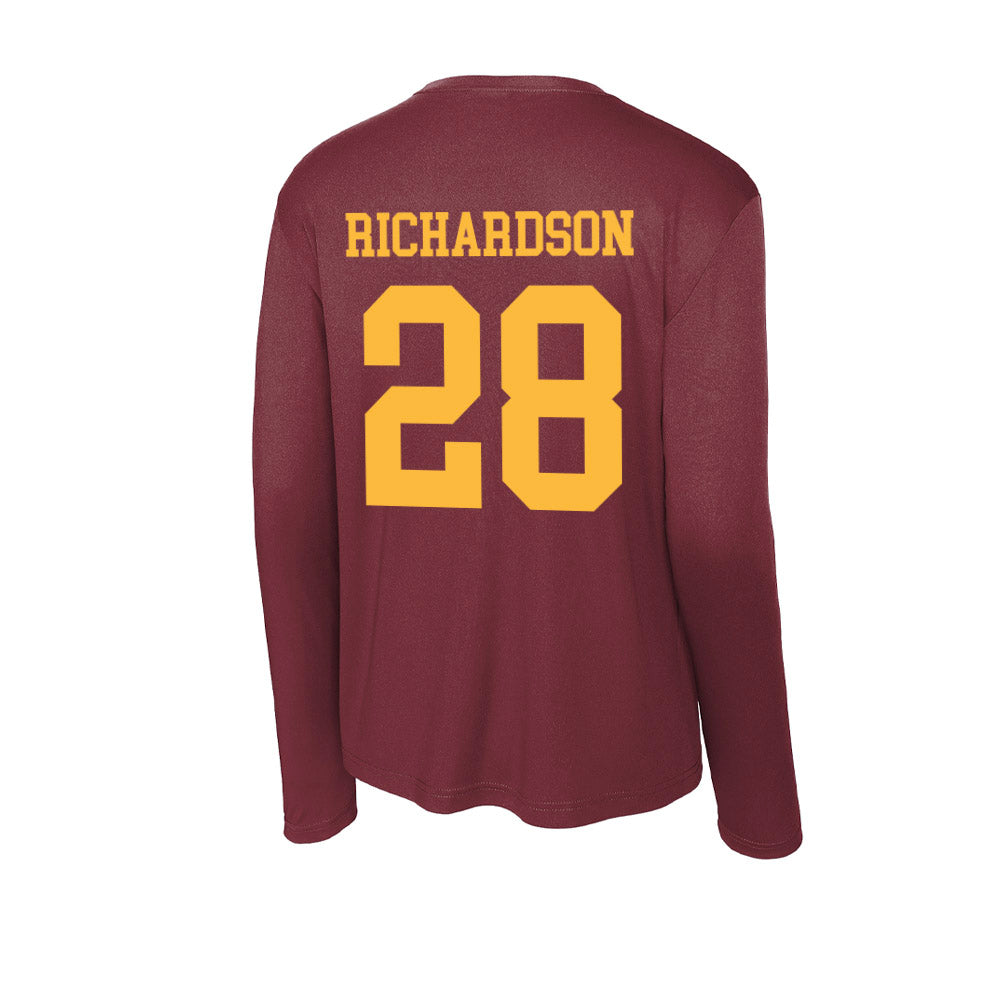 Minnesota - NCAA Football : Trason Richardson - Activewear Long Sleeve T-Shirt-1