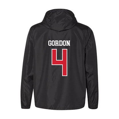 NC State - NCAA Men's Soccer : Joshua Gordon - Windbreaker-1