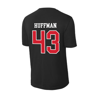 NC State - NCAA Football : Nathan Huffman - Activewear T-Shirt-1