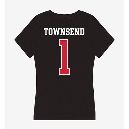 NC State - NCAA Softball : Maia Townsend - Women's V-Neck T-Shirt-1