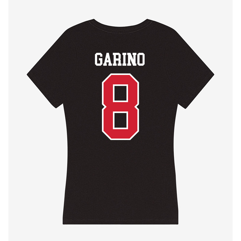 NC State - NCAA Baseball : Ryder Garino - Women's V-Neck T-Shirt-1