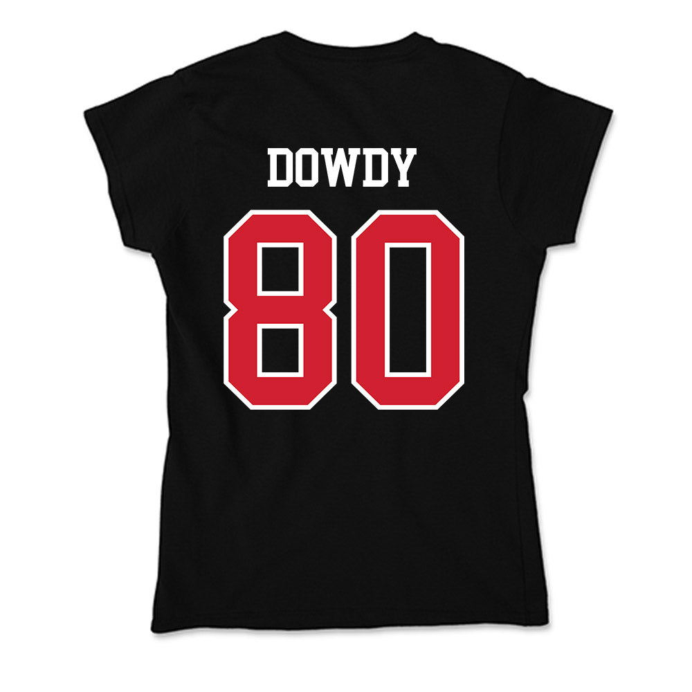 NC State - NCAA Football : Ethan Dowdy - Soft Style Women’s T-Shirt-1