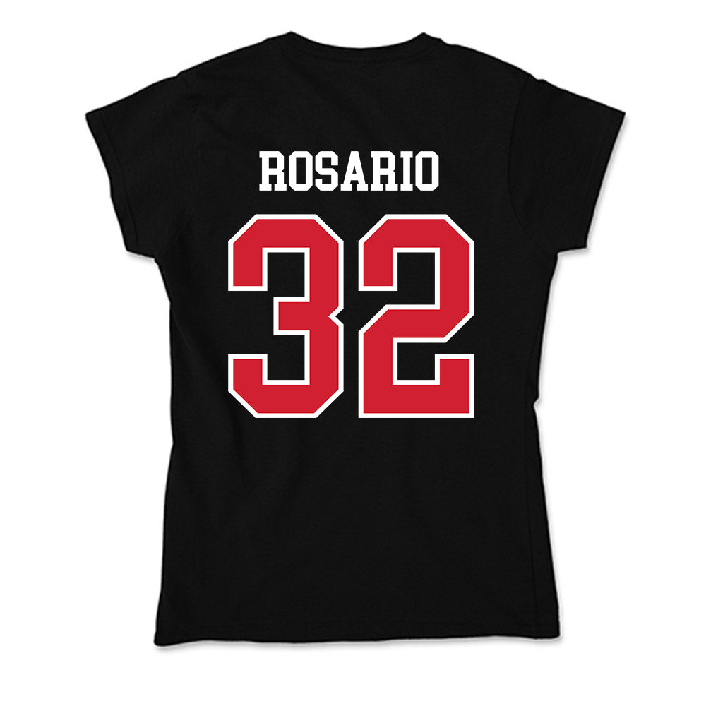 NC State - NCAA Men's Soccer : Gianni Rosario - Soft Style Women’s T-Shirt-1