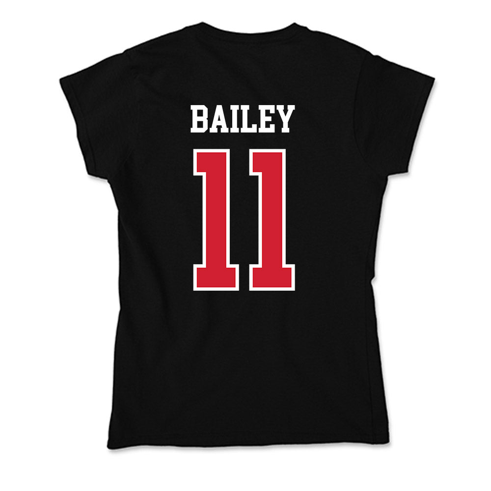 NC State - NCAA Football : CJ Bailey - Soft Style Women’s T-Shirt-1