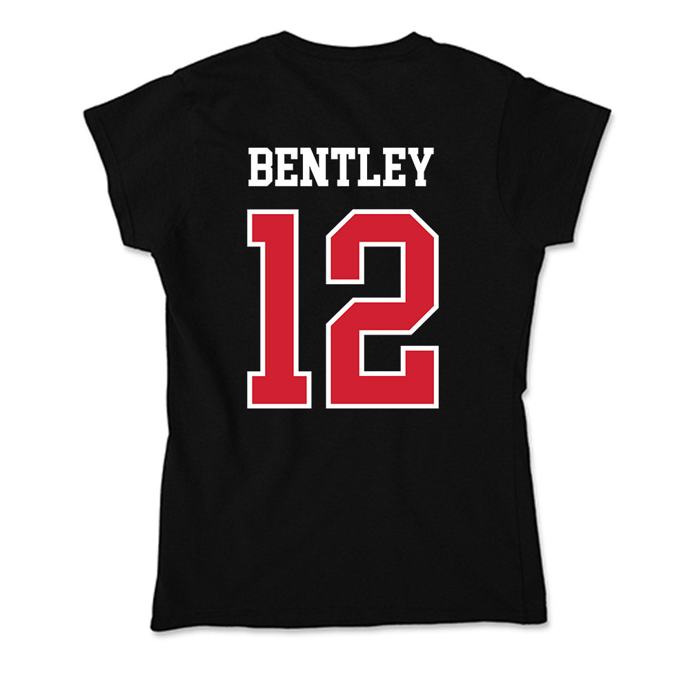 NC State - NCAA Baseball : Quinn Bentley - Soft Style Women’s T-Shirt-1