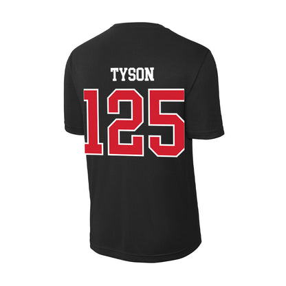 NC State - NCAA Wrestling : Marcus Tyson - Activewear T-Shirt-1