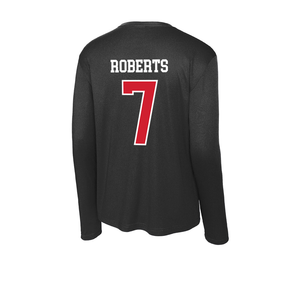 NC State - NCAA Women's Soccer : Erica Roberts - Activewear Long Sleeve T-Shirt-1
