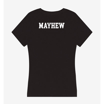 NC State - NCAA Women's Track & Field : Alexis Mayhew - Women's V-Neck T-Shirt-1