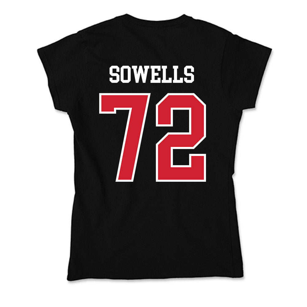 NC State - NCAA Football : Spike Sowells - Soft Style Women’s T-Shirt-1