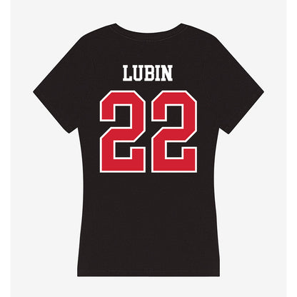 NC State - NCAA Men's Basketball : Ven-Allen Lubin - Women's V-Neck T-Shirt-1