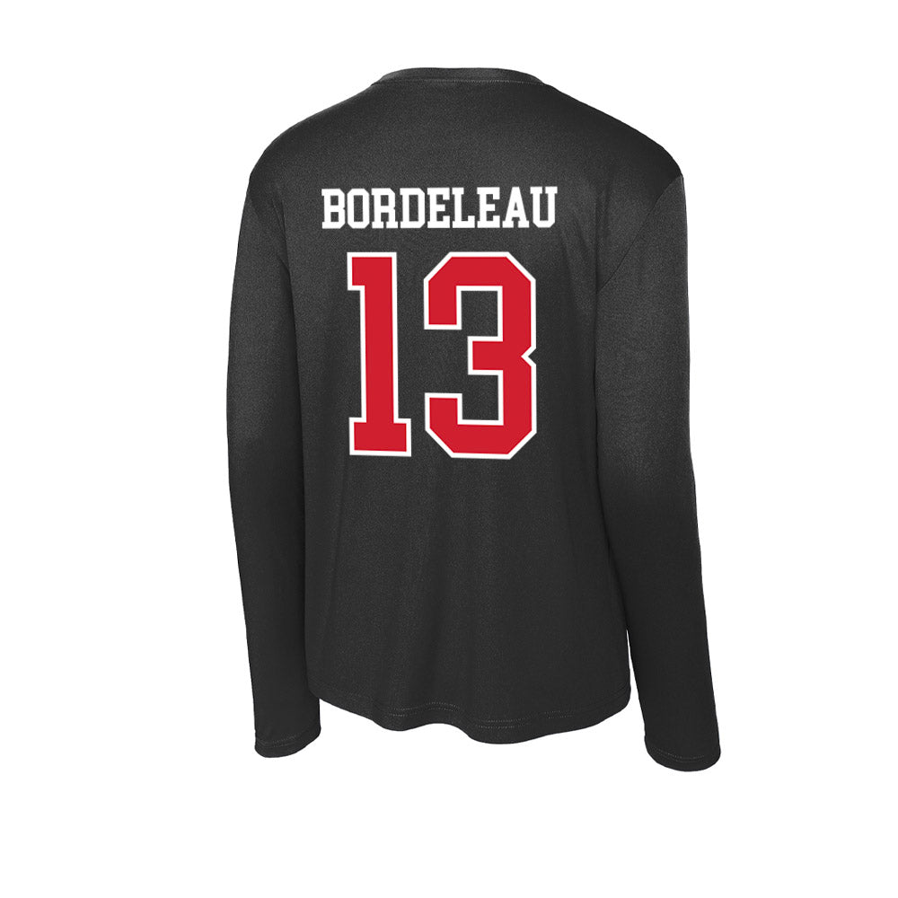 NC State - NCAA Women's Soccer : Jade Bordeleau - Activewear Long Sleeve T-Shirt-1